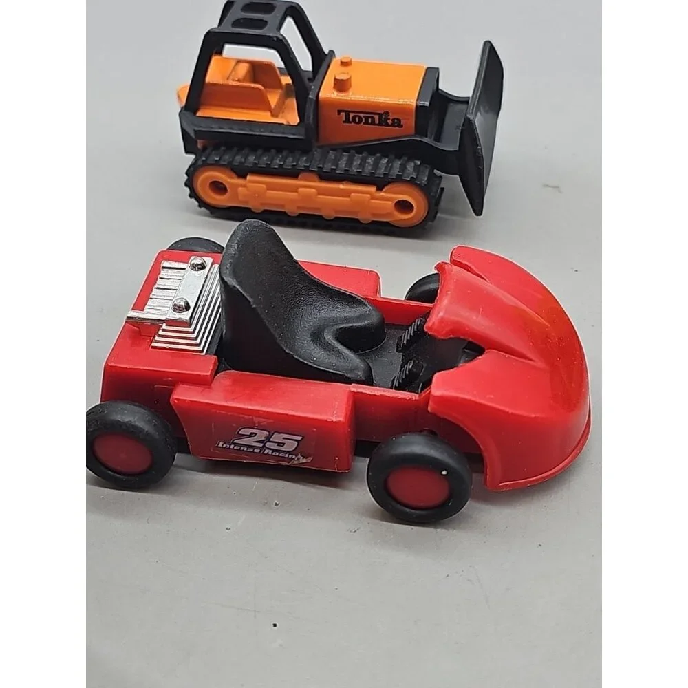 Vintage Assorted Lot 6 Trucks Loaders Tonka Yatming Matchbox  Vehicles Toy‎ Lot